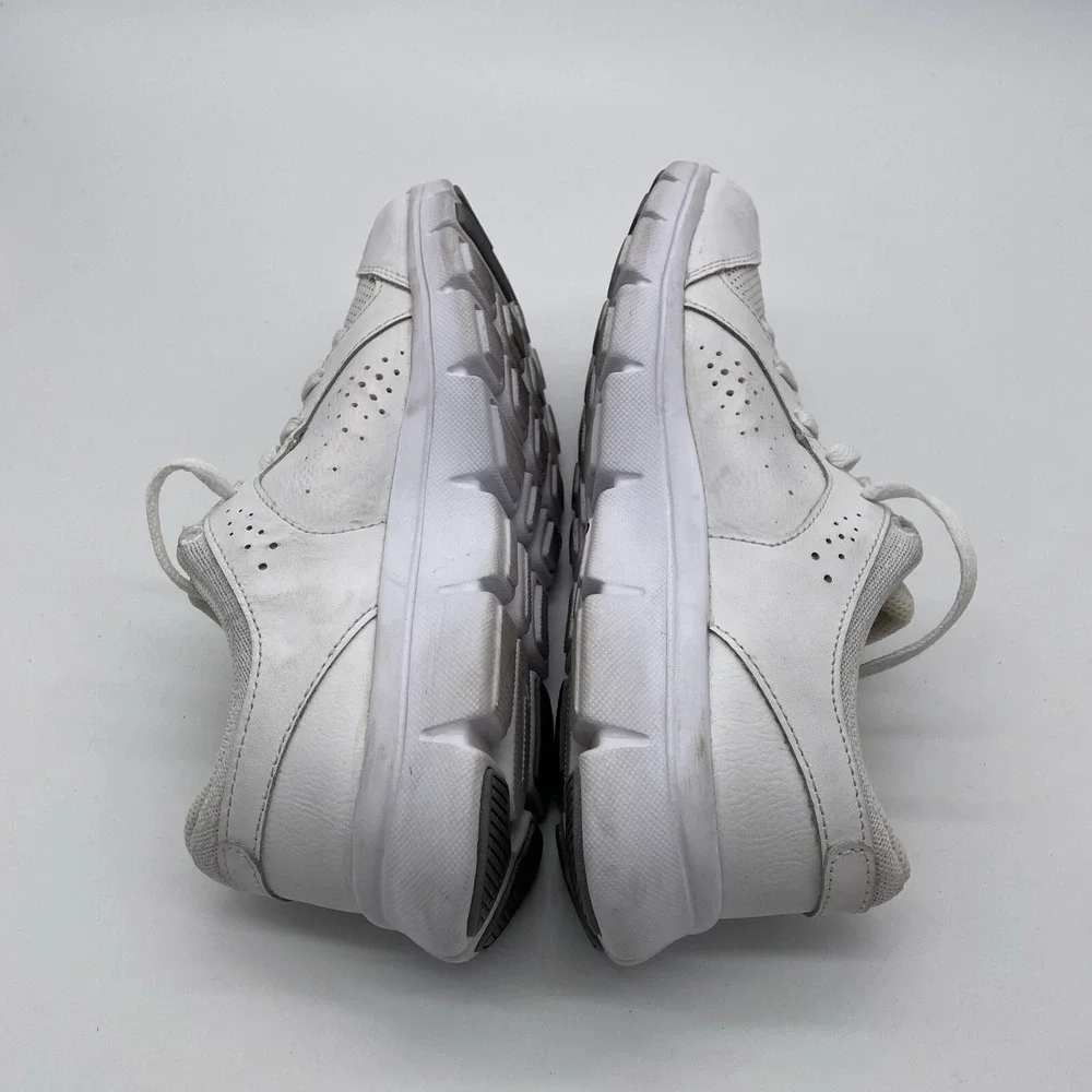 Nike Youth Flex Experience GS Trainers Sneaker Shoes White Leather 631495100 4.5